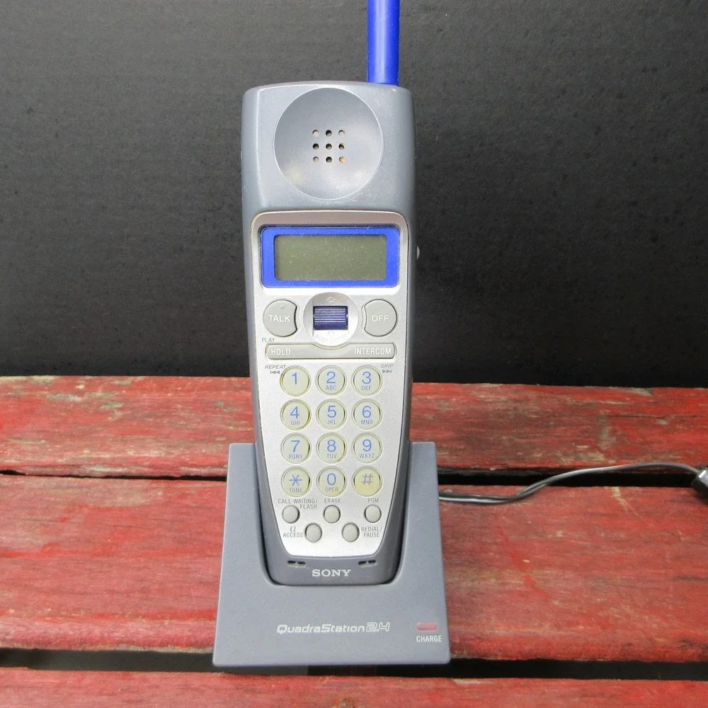 Sony SPP-A2780 QuadraStation 2.4GHz Cordless Phone System w/ Digital Answering